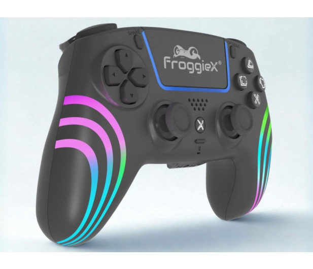 FroggieX Kontroler FX-P5-GP1-B do PS5 Bezprzewodowy Czarny - 1455820 - zdjęcie 6